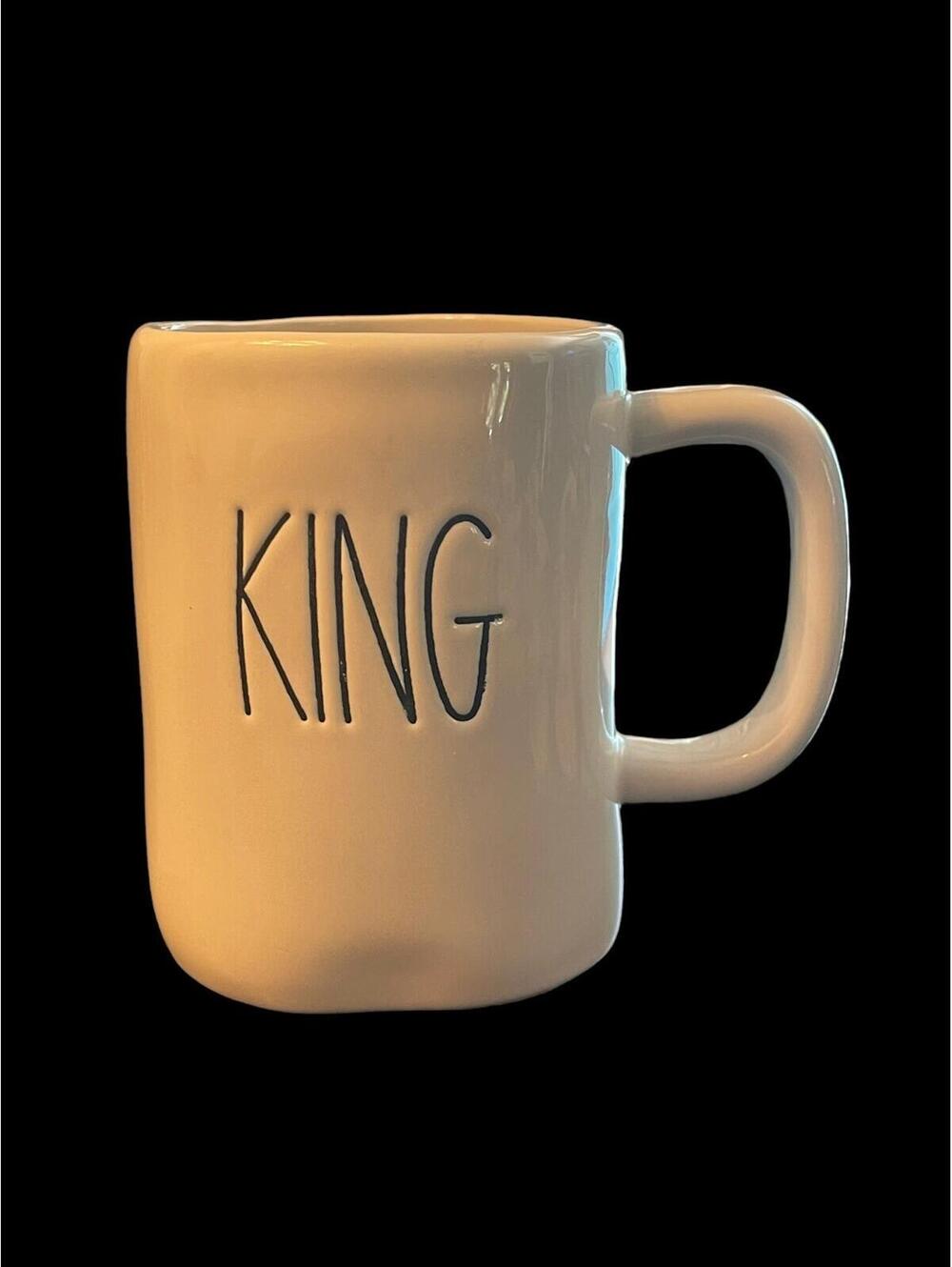 Rae Dunn Artisan Collection King Ceramic Coffee Mug